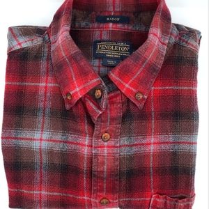 Pendleton | Men's Mason Flannel Plaid Shirt Size XL